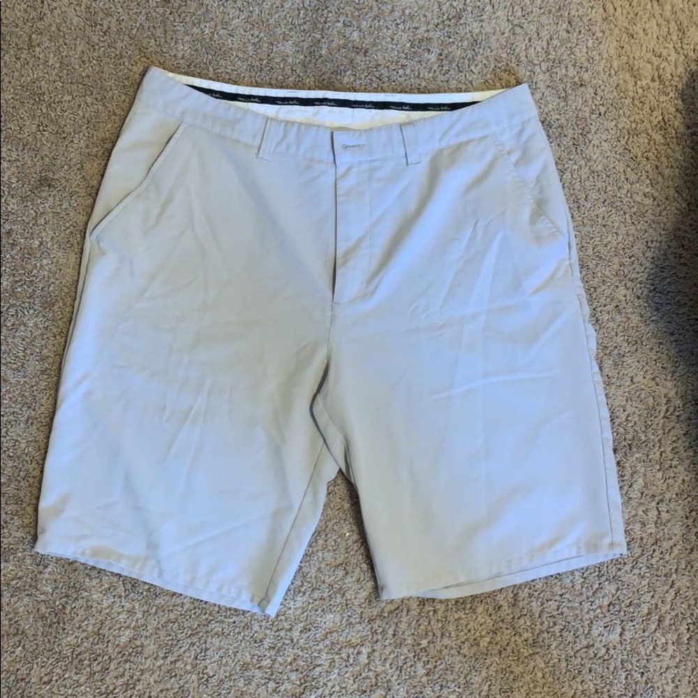 Men’s Travis Mathews golf shorts.